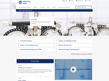 Neue Struktur und responsives Design, Foto: Uniklinik Köln