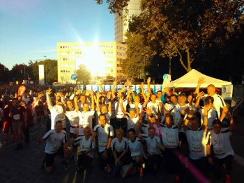 Das Lauf-Team der Urologie beim Köln Marathon