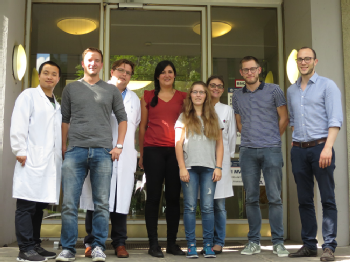 Die Arbeitsgruppe Ophthalmologische Onkologie unter Leitung von Prof. Dr. Ludwig Heindl, Foto: Uniklinik Köln