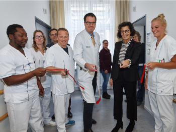 Bei der offiziellen Eröffnung, Foto: Uniklinik Köln