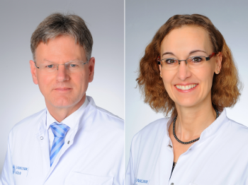 Prof. Dr. Dirk Stippel und Prof. Dr. Christine Kurschat, Foto: Michael Wodak