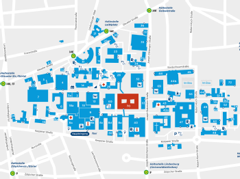 Lageplan mit neuem CIO-Gebäude, Grafik: Uniklinik Köln