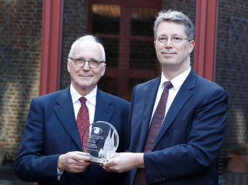 Prof. Dr. Anselm Kampik und Prof. Dr. Claus Cursiefen (v.l.), Foto: Dorothea Hensen