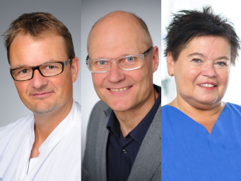 Priv.-Doz. Dr. Matthias Kochanek, Jochen Wolff und Marita Kurdts (v.l.), Fotos: Michael Wodak