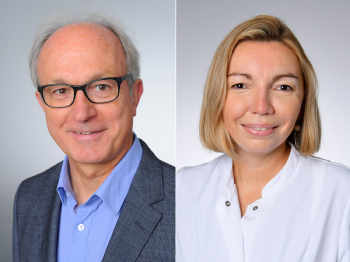 Prof. Dr. Gerd Fätkenheuer und Dr. Isabelle Suárez, Fotos: Michael Wodak 