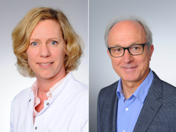 Prof. Dr. Esther von Stebut-Borschitz und Prof. Dr. Gerd Fätkenheuer, Fotos: Klaus Schmidt/Christian Wittke
