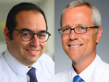 Prof. Özgür Onur und Prof. Gereon Fink, Foto: Klaus Schmidt/Christian Wittke