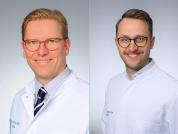(v.l.) Prof. Dr. Jens Klußmann und Dr. Marcel Mayer, Fotos: Michael Wodak