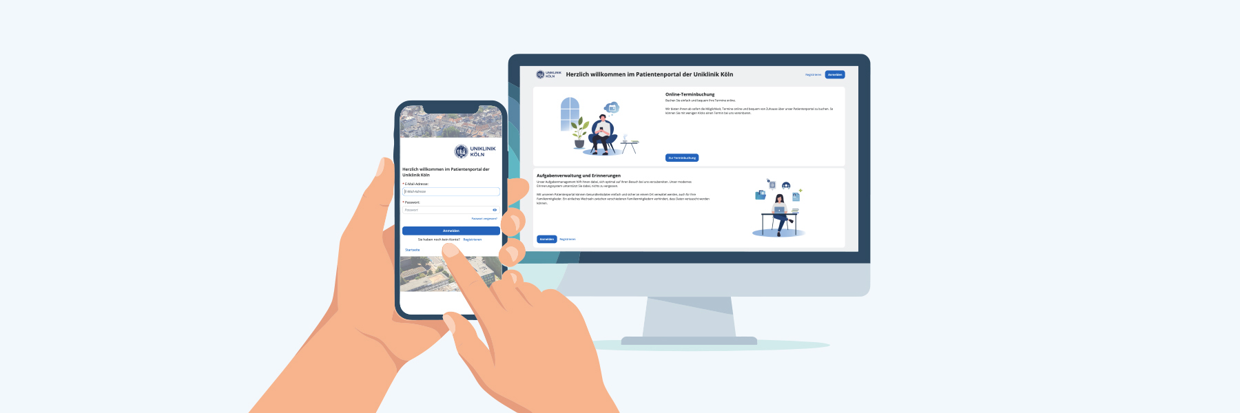 Bühne Patientenportal
