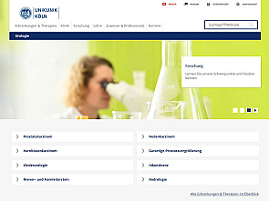 Im neuen Design und mobil optimiert - die Urologie-Website