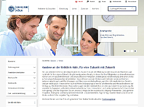Die neuen Karriereseiten, Foto: Uniklinik Köln