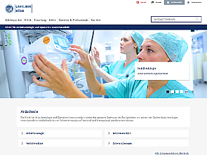 Die neue Website der Anästhesiologie, Foto: Uniklinik Köln