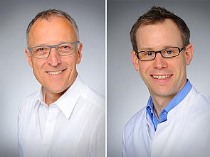 Prof. Dr. Thomas Benzing und Prof. Dr. Paul Brinkkötter, Fotos: Michael Wodak