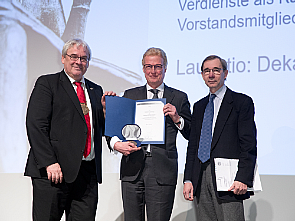 Bei der Verleihung der Universitätsmedaille 2019, Foto: Patric Fouad