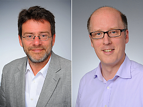 Prof. Dr. Raymond Voltz und Priv.-Doz. Dr. Steffen Simon, Foto: Michael Wodak