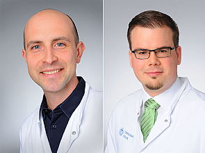 Priv.-Doz. Dr. Boris Böll und Dr. Philipp Köhler (v.l.), Foto: Michael Wodak
