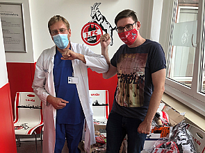 Priv.-Doz. Dr. Frank Eifinger und Mirko Pintgen, Foto: Uniklinik Köln