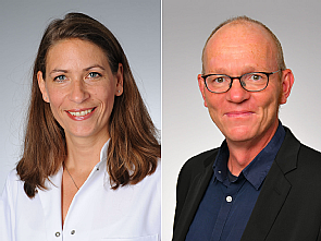 Prof. Dr. Elke Kalbe und Prof. Dr. Sascha Köpke, Fotos: Michael Wodak