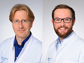 Prof. Dr. Jochen Hinkelbein und Steffen Kerkhoff (v.l.), Foto: Michael Wodak