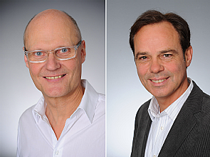 Die Klinikseelsorger Jochen Wolff und Klaus Peter Böttler, Foto: Michael Wodak