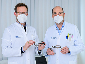 Prof. Dr. Philipp Steven und Prof. Dr. Dr. h.c. Christoph Scheid (v.l.), Foto: Michael Wodak