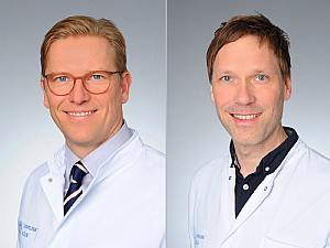 Prof. Dr. Jens Peter Klußmann und Priv.-Doz. Dr. Udo Holtick, Foto: Michael Wodak