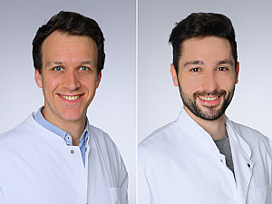 Dr. Laurin Ochs und Dr. Sebastian Heyne, Fotos: Michael Wodak