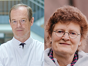 Prof. Dr. Michael Hallek und Bärbel Söhlke, Foto: Michael Wodak/privat