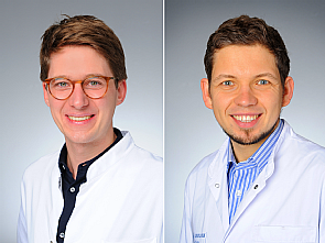 Priv.-Doz. Dr. Paul J. Bröckelmann und Dr. Sven Borchmann, Foto: Michael Wodak / Christian Wittke