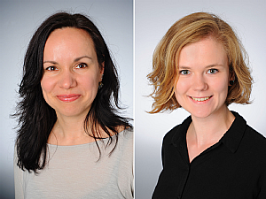 Dr. Kerstin Kremeike und Kathleen Boström (v.l.), Fotos: Michael Wodak