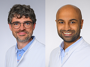 Dr. Philipp Linde und Priv.-Doz. Dr. Dr. Rabi Raj Datta, Fotos: Michael Wodak